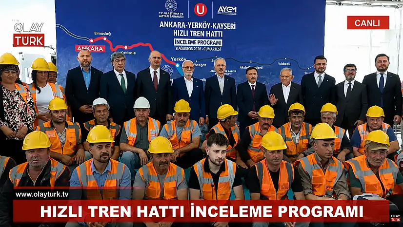 Kayseri'ye hızlı tren ne zaman gelecek? Bakan Uraloğlu açıkladı