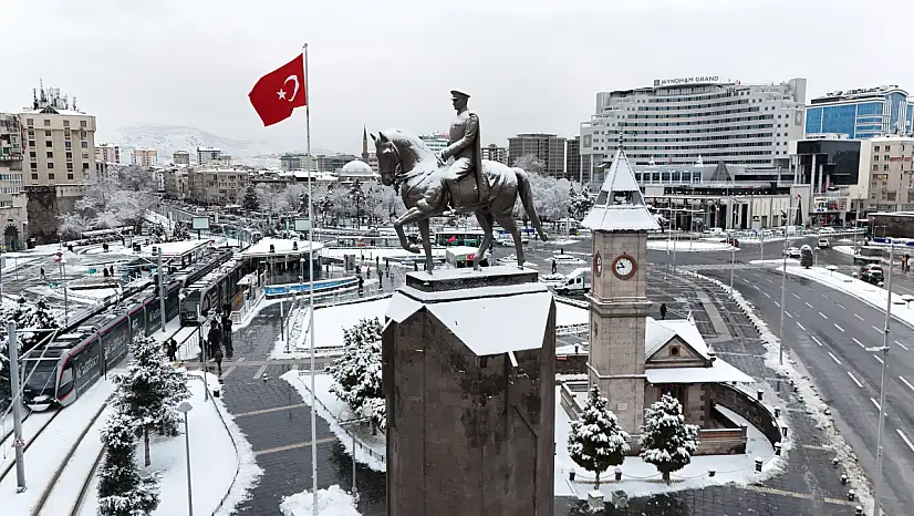 Kayseri'ye kar yeniden geliyor! Meteoroloji gün verdi