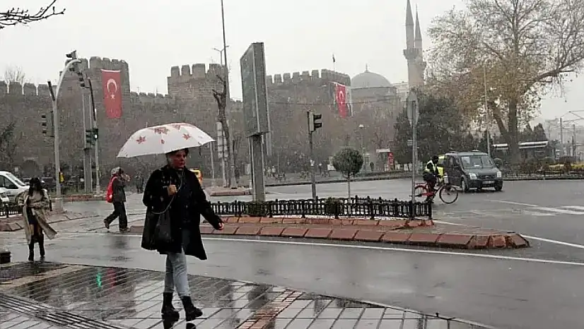 Kayseri'ye öğleden sonra için uyarı geldi: Aman dikkat