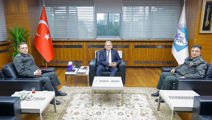 Kayseri'ye yeni Albay atandı! İlk ziyaretini yaptı