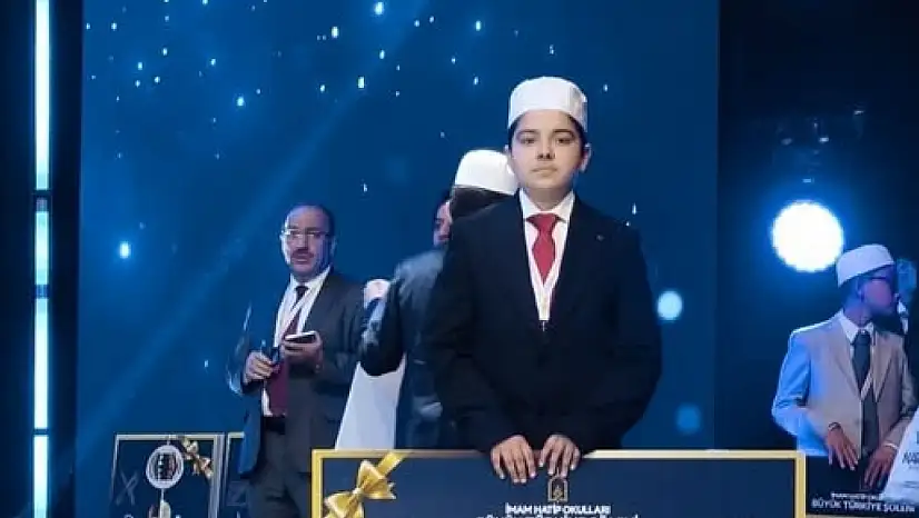 Kayseri'yi gururlandıran başarı: Türkiye 3.'sü oldu
