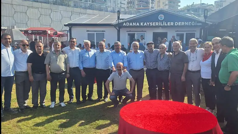 Kayserili başkanları Adana'da buluşturan açılış