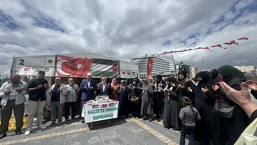 Kayserili kadınlar Gazze için bir araya geldi