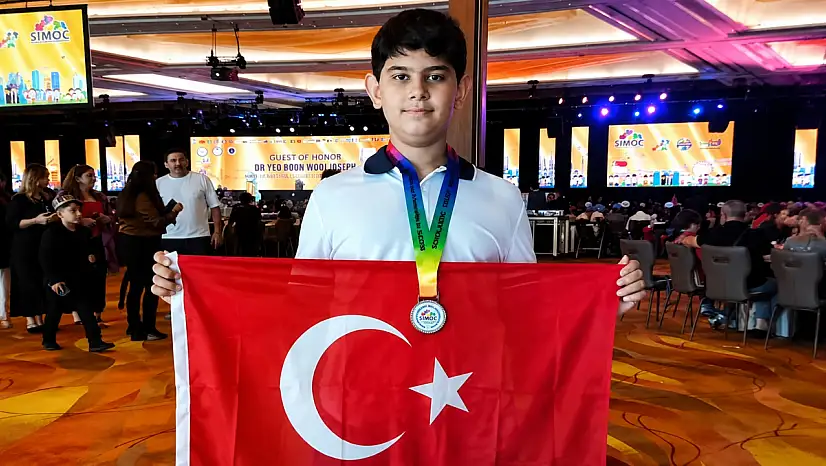 Kayserili öğrenciden dünya çapında başarı!