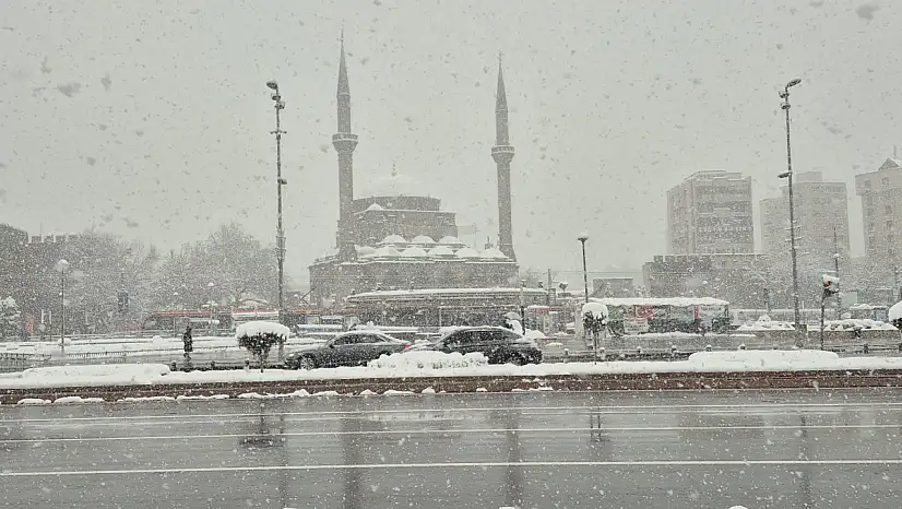 Kayserililer dikkat! Kar yağışı geliyor