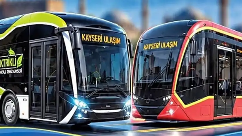 Kayserililer dikkat! Otobüs ve tramvay saatleri değişecek