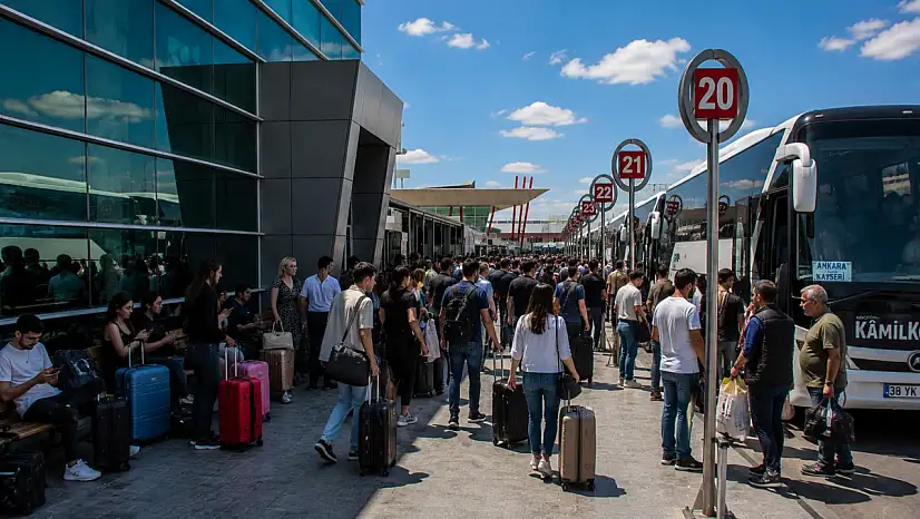 Kayserililerin bayramda en çok tercih ettiği yol belli oldu