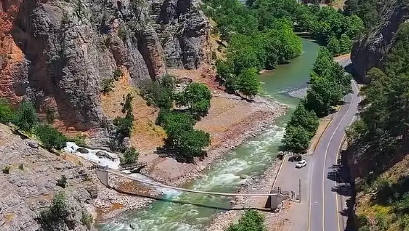 Kayserililerin uğrak noktası havadan böyle görüntülendi...