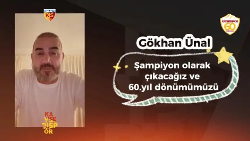Kayserispor'a 60. yılda eski yıldızlardan duygu dolu mesajlar
