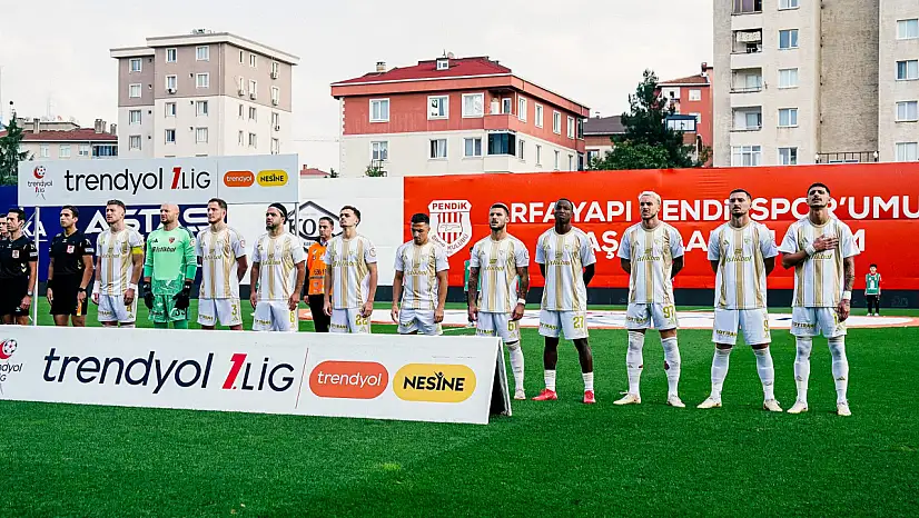 Kayserispor-Pendikspor maçında ilk yarı bitti!