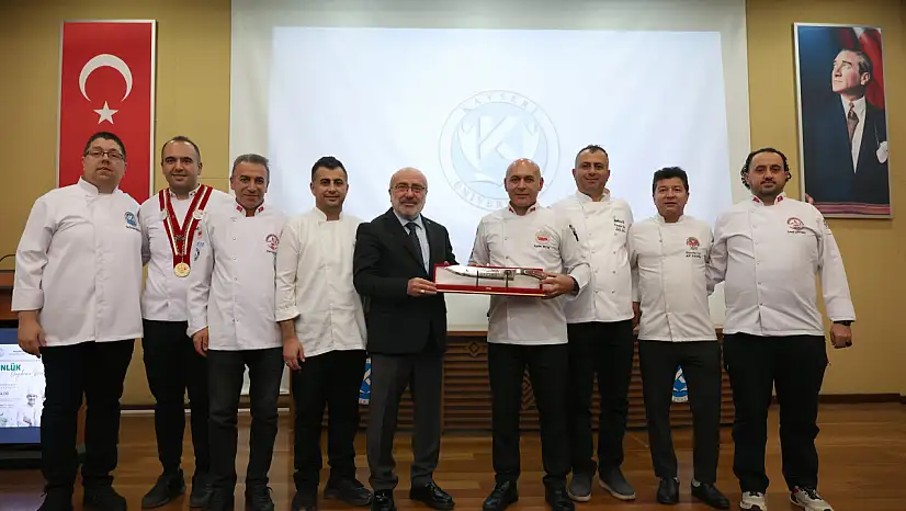 KAYÜ'de geleceğin şefleri önlüklerini giydi