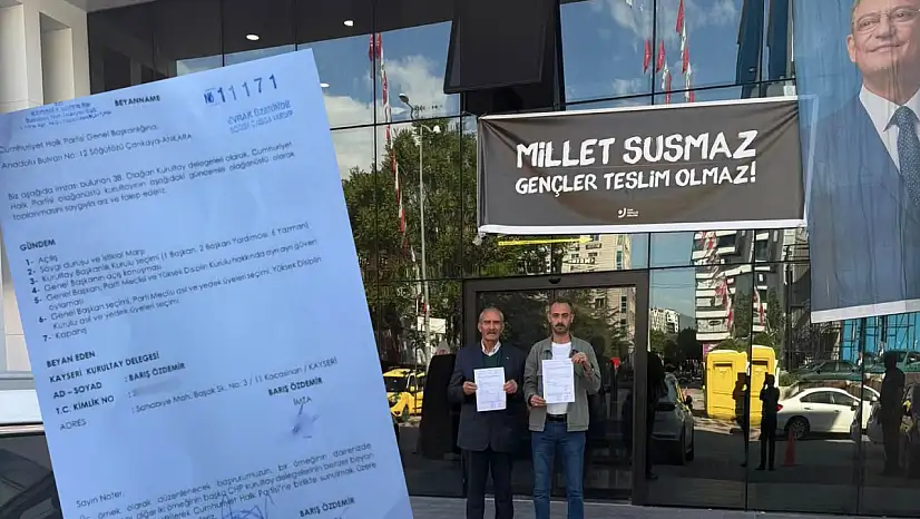 Kılıçdaroğlu çok üzülecek: İlk imzalar CHP'nin Kayseri delegelerinden