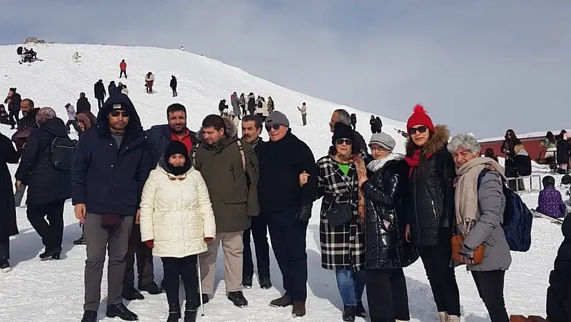 Kırşehir'den Erciyes'e... Anlamlı buluşma