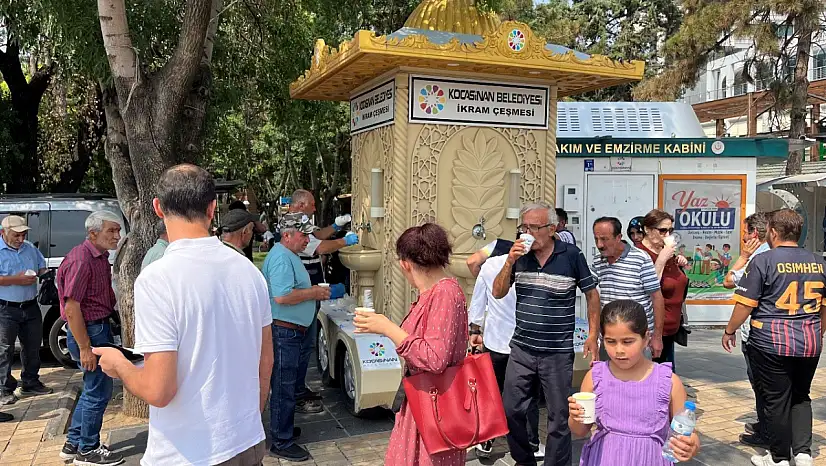 Kocasinan'dan buz gibi ikram