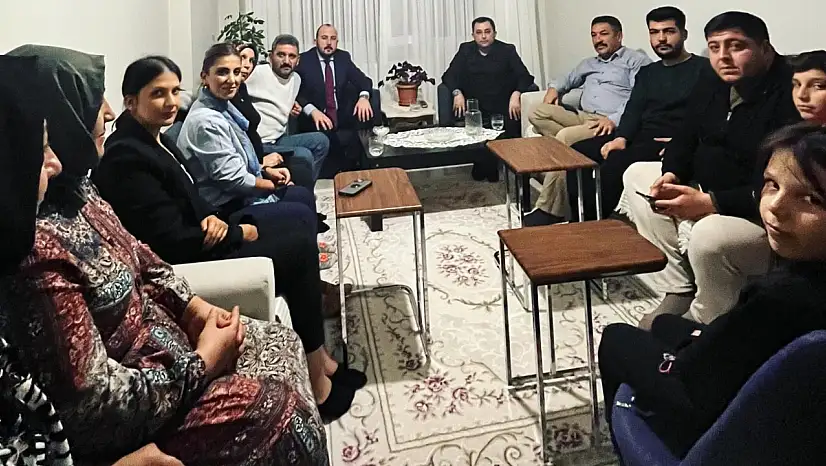 Kocasinan MHP,  Gazi Öner Bostanlı'yı ziyaret etti!