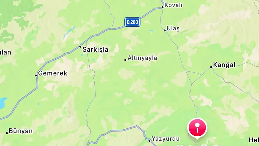 Komşuda deprem!
