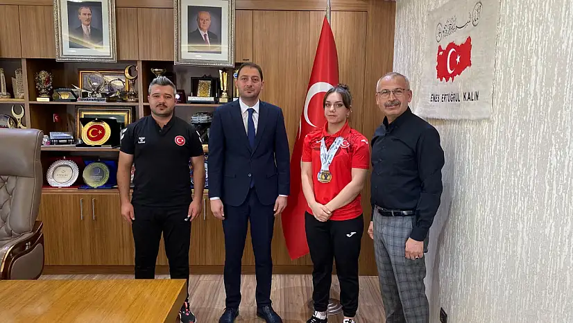 Kosova'da göğsümüzü kabartan Yağmur Bulut, MHP İl Başkanlığında