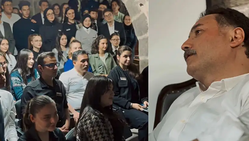 Liderlik dersine duygusal mola: Vali Çiçek'i de duygulandıran işte o ölümsüz eser!