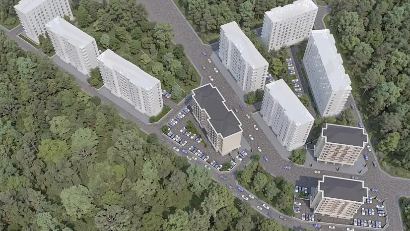 Melikgazi'de 4 blokluk yeni kentsel dönüşüm projesi