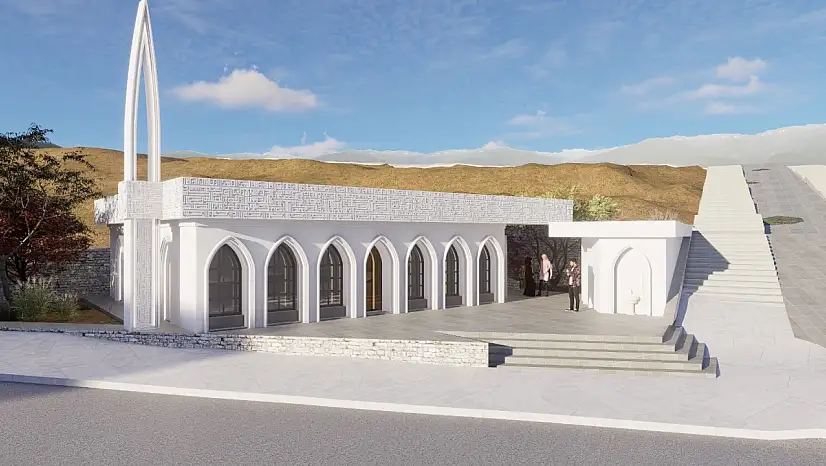 Melikgazi'de butik cami sona yaklaşıyor