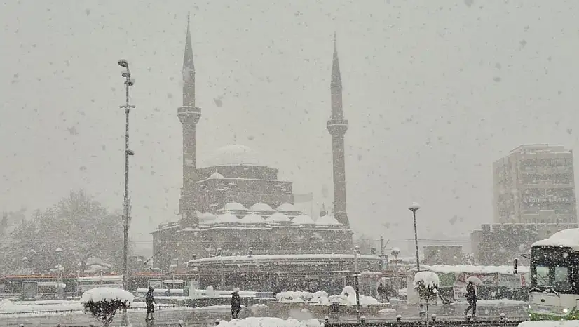 Meteoroloji'den Kayseri'ye kritik uyarı! Kuvvetli kar yağışı geliyor
