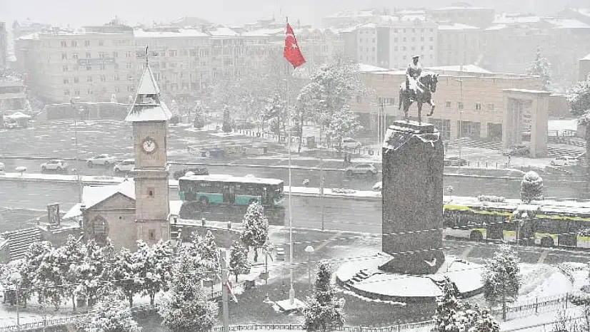 Meteoroloji'den Kayseri'ye peş peşe uyarı!