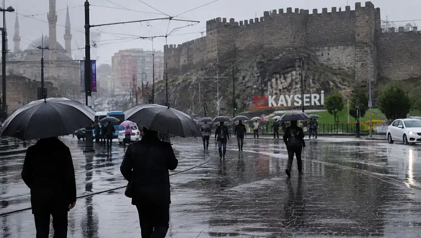 Meteoroloji yayımladı: Kayseri'yi etkisi altına alacak!