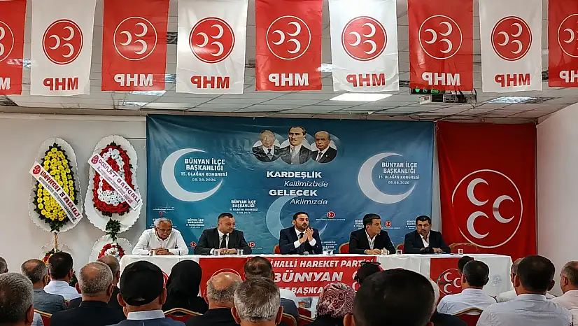 MHP Bünyan'da yeni dönem başladı!