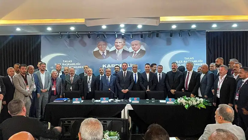 MHP'de Talas yönetimine kimler girdi? İşte o isimler