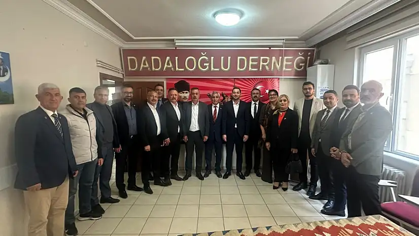 MHP Kayseri heyetinden Dadaloğlu Derneği'ne ziyaret