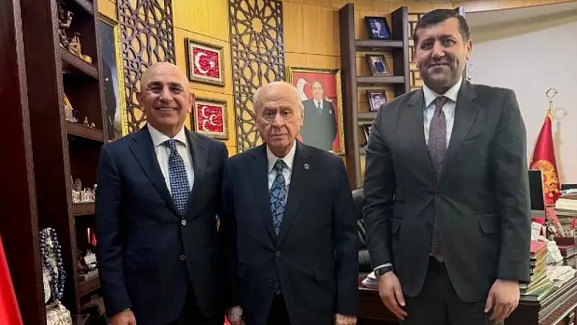 MHP lideri Bahçeli, Hurma ve Ersoy'u kabul etti!