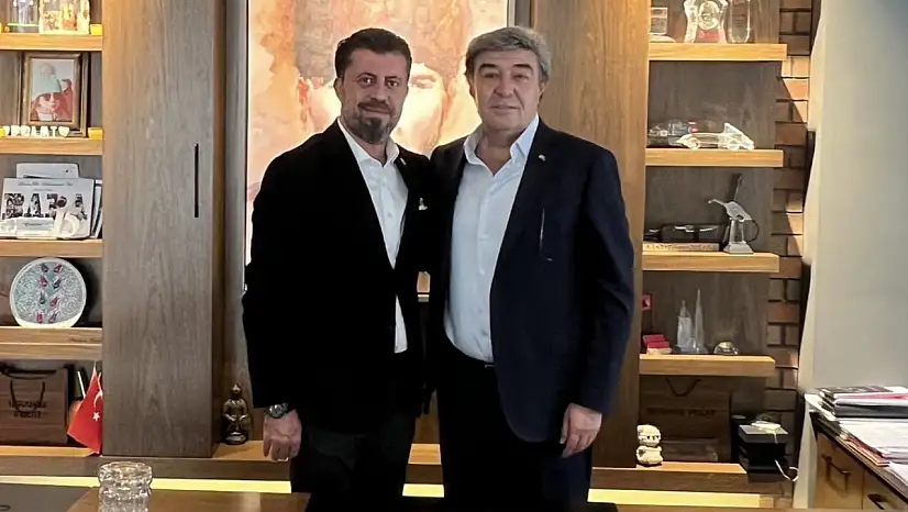 Milletvekili Ataş, PÜİS Bölge Başkanı Polat'ı ziyaret etti