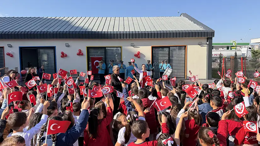 Minikler mehter takımıyla coştu