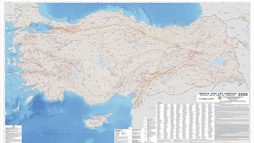 MTA açıkladı: 700 diri fay!