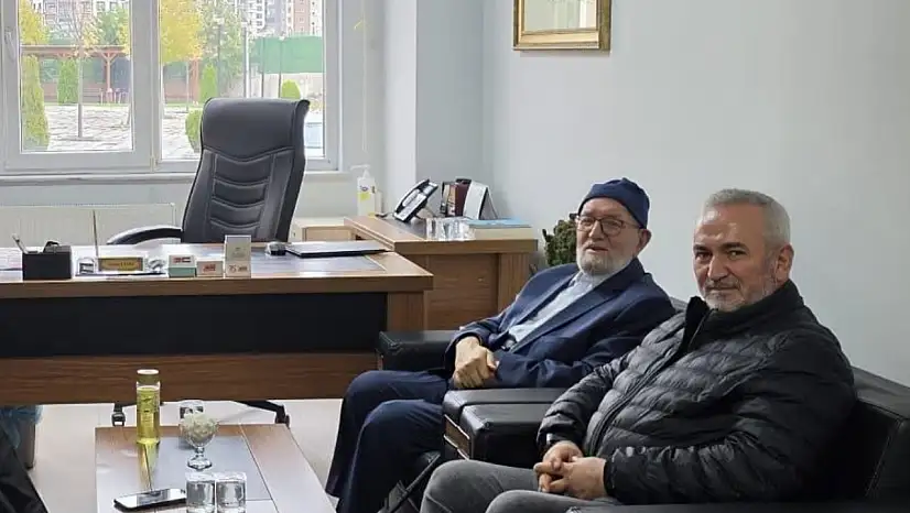 Necmettin Nursaçan aylar sonra ortaya çıktı! Yeni Başkan'a ziyaret