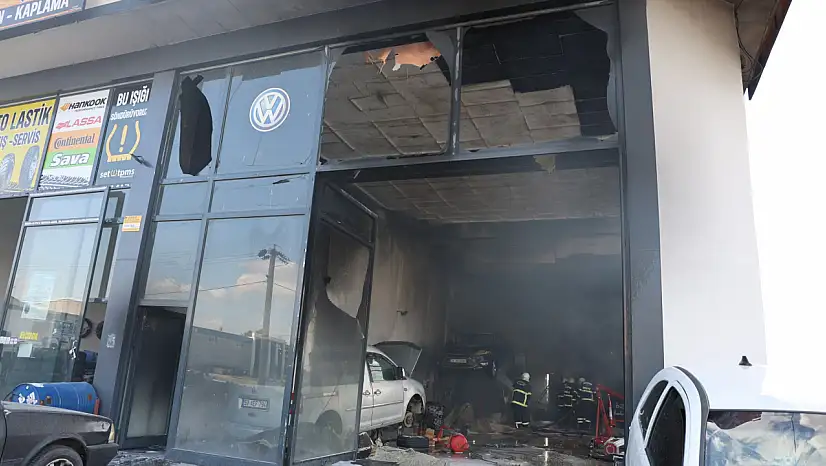 Nevşehir'deki yangından sadece Kur'an-ı Kerim ile Türk Bayrağı sağ çıktı