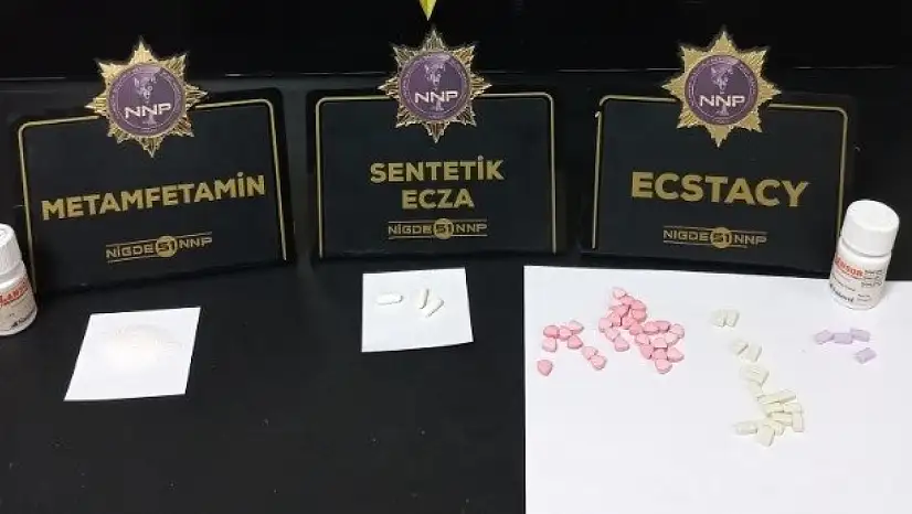 Niğde'de 2 zehir taciri tutuklandı