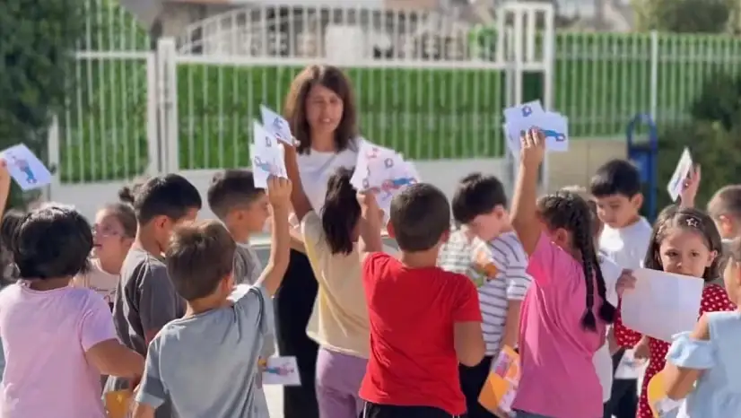 Öğrenmenin en eğlenceli hali! Kayseri'de minikler oyunla yön buldu