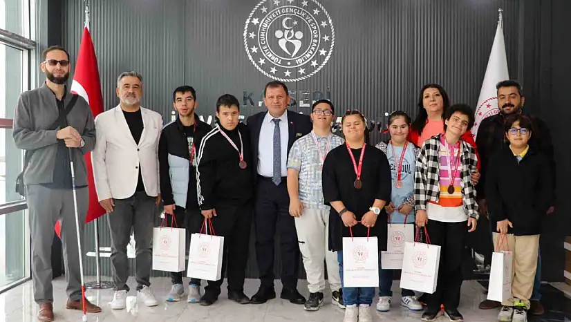 Özel şampiyonlardan özel ziyaret