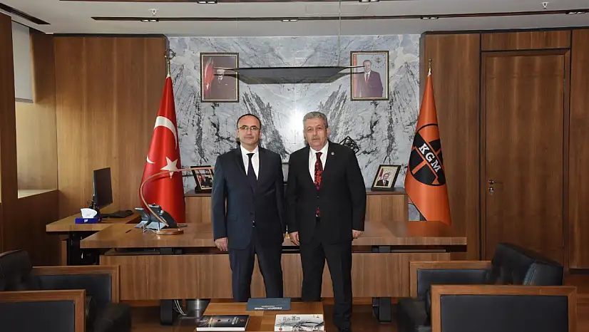 Özsoy, Karayolları Genel Müdürü ile görüştü