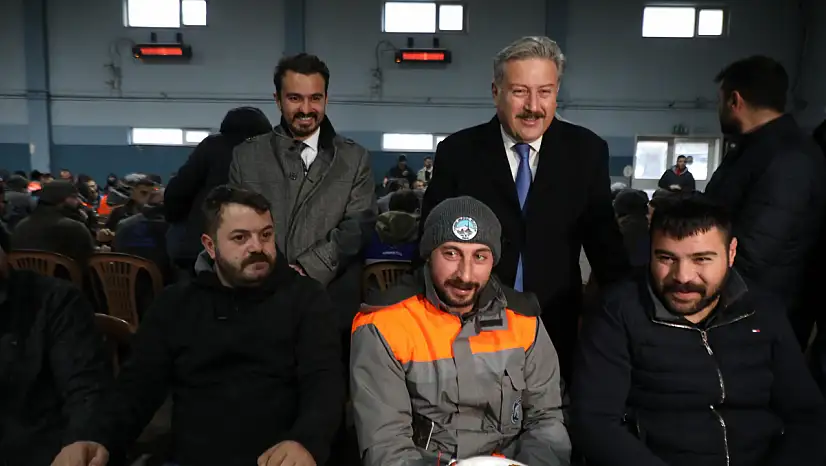 Palancıoğlu sahada emekçilerle buluştu