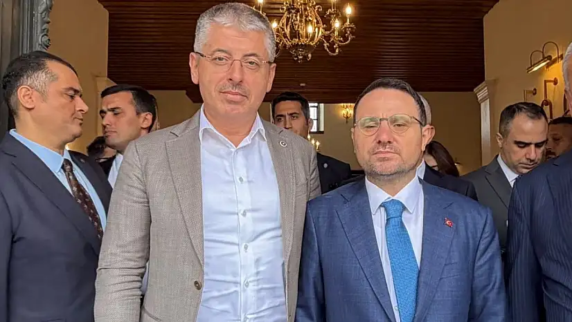 Şaban Çopuroğlu, Adalet Bakanı Gürlek ile aynı karede