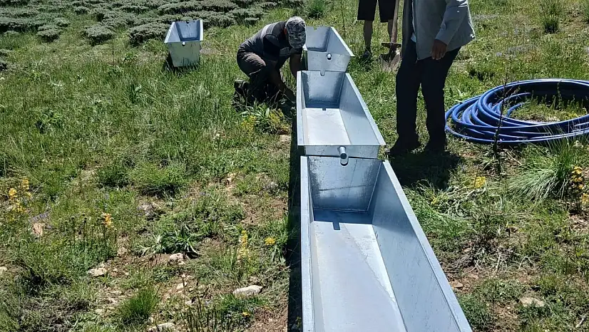 Sarız'da çiftçi ve besicilere nefes aldıracak proje