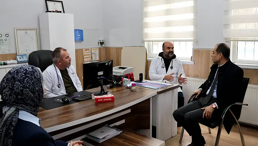 Selçuklu, Nalbantoğlu ve Tanver Aile Sağlığı Merkezlerine ziyaret