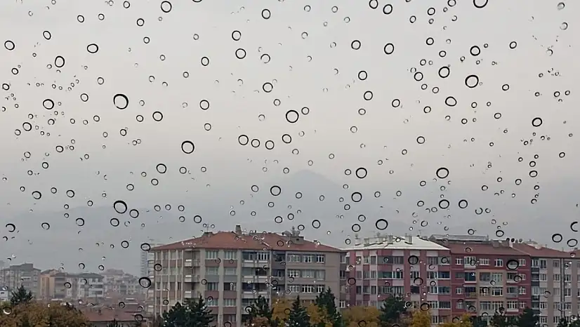Şemsiyeleri hazırlayın! Kayseri bugün yağışlı