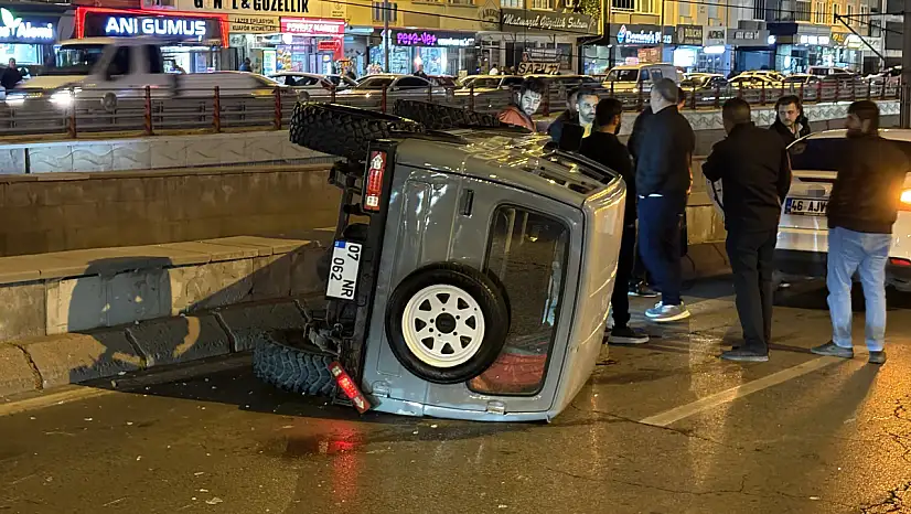 Sivas Caddesi'nde kaza!