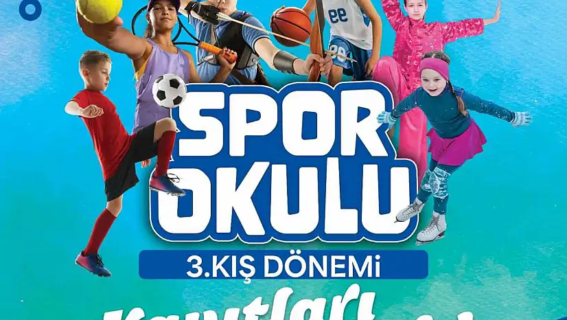 3. Kış Dönemi Spor Okulu kayıtları başladı.