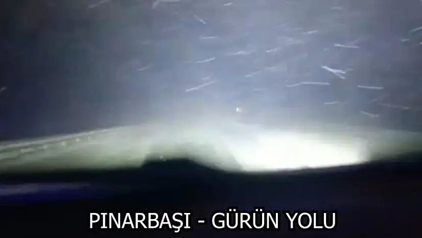 Sürücüler dikkat! Kayseri'de hangi yollar açık hangi yollar kapalı!