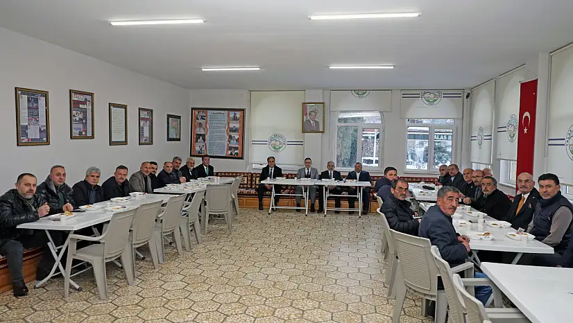 Talas Belediye Başkanı muhtarlar ile buluştu!