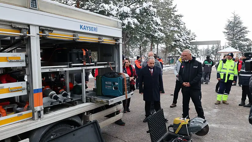 Talas Belediye personeline tek tek tanıtıldı!